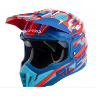 Acerbis Impact 3.0 Helm Rot/Blau