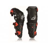 Acerbis Impact Evo 3.0 Knieschützer Schwarz - Rot