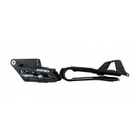 Acerbis Kettenführung + Schwingenschleifer Set Schwarz KTM SX 85 / Husqvarna TC 85
