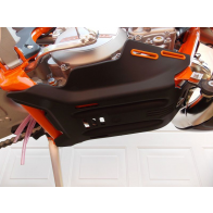 Motorschutz Schwarz KTM SX, EXC, XC 250, 300 2004-2016 / Husqvarna TC, TE 2014-2016