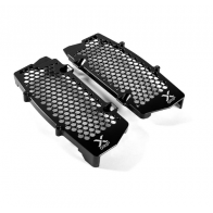 X-Grip Aluminium Kühlerschützer Schwarz KTM SX(F) 2016-2018 / EXC 2017-2019 / Husqvarna