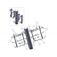 Zap Aluminium Kühlerschützer KTM EXC, EXC-F 125, 250, 300, 350, 450, 525 2008-2016 / SX, SXF 2007-2010