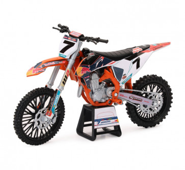 Miniatur 1:12 KTM SXF 450 Aaron Plessinger Factory Kinder Spielzeug