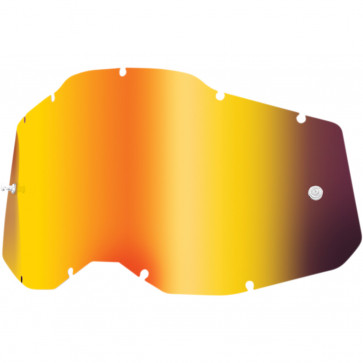 100% Accuri 2 / Strata 2 / Racecraft 2 Glas verspiegelt Rot
