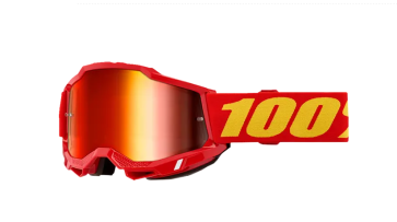 100% Accuri 2 Brille Rot verspiegelt