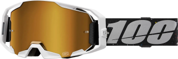 100% Armatic Rapid Racer Brille Gold  verspiegelt