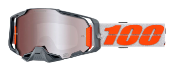 100% Armega Brille Hiper Silber verspiegelt