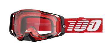 100% Armega Brille Rot Klares Glas 