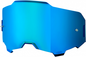 100% Armega Ersatzglas Blau verspiegelt