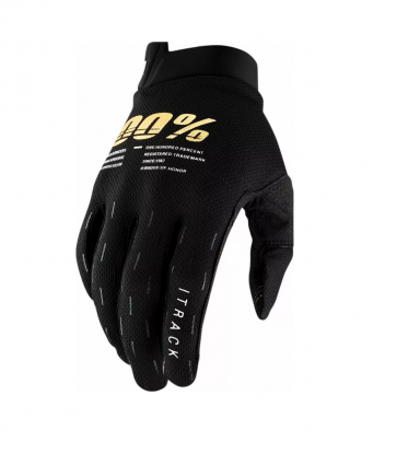 100% Handschuhe I-Track Schwarz 