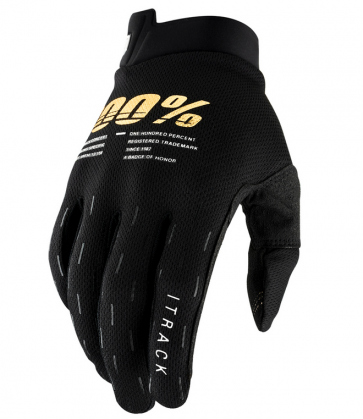 100% Handschuhe für Kinder I-Track Schwarz 