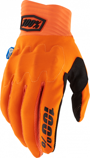 100% Cognito Handschuhe Neon-Orange