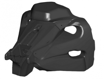 15,5 Liter Großer Tank Schwarz Husqvarna FE 250, 350, 450, 501 2017-2019 / FC 2016-2018