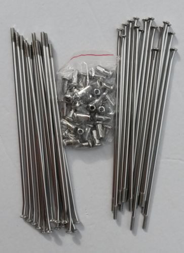 Edelstahlspeichen Hinterrad Satz 19" Yamaha YZ/YZ-F 125/250/450 1999-2021