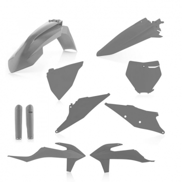 Acerbis Full Plastik Kit Grau KTM SX, SXF 125, 150, 250, 350, 450 2019-2022