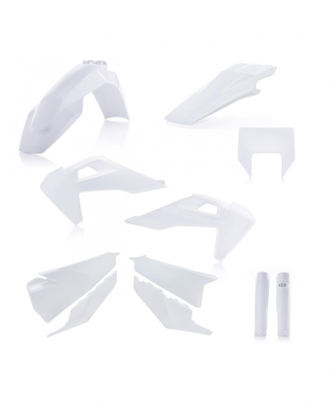 Acerbis Full Plastik Kit KOMPLETT Weiß Husqvarna FE TE TX 125 250 350 450 501 2020-