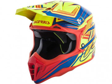 Acerbis Impact 3.0 Helm Neongelb Rot Blau Größen M, L 