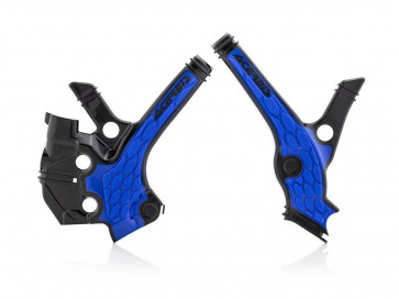 Acerbis X-Grip Rahmenschützer Blau Schwarz Yamaha YZ 65 2019- 