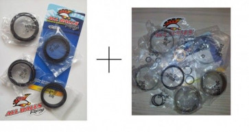 All Balls Gabel Revisionskit WP 48 Gabeldichtsatz + Reparatur Kit Husqvarna TC, FC, TE, FE 125, 250, 350, 450 2014-