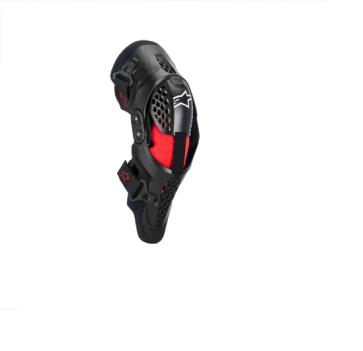 Alpinestars SX-1 Plasma Knieschützer Schwarz Rot
