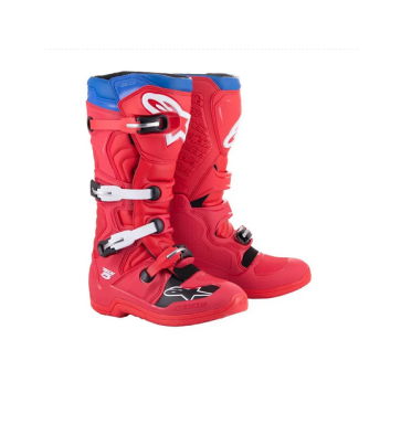 Alpinestars Tech 5 Stiefel Rot Blau