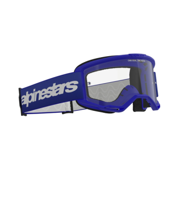 Alpinestars Vision 3 Wordmark Brille Blau Klar