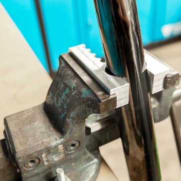 Aworkx Gabel Klemmbacken für Schraubstock Aluminium