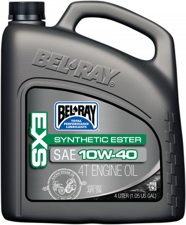 Bel-Ray EXS Synthetisches Ester Öl 10W40 4 Liter