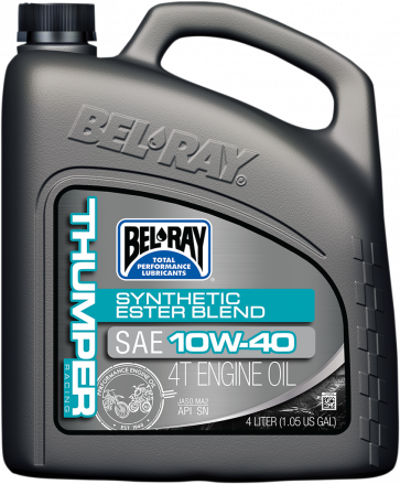 Bel-Ray Thumper Blend 10W40 Synthetisches Ester Öl 4 Liter