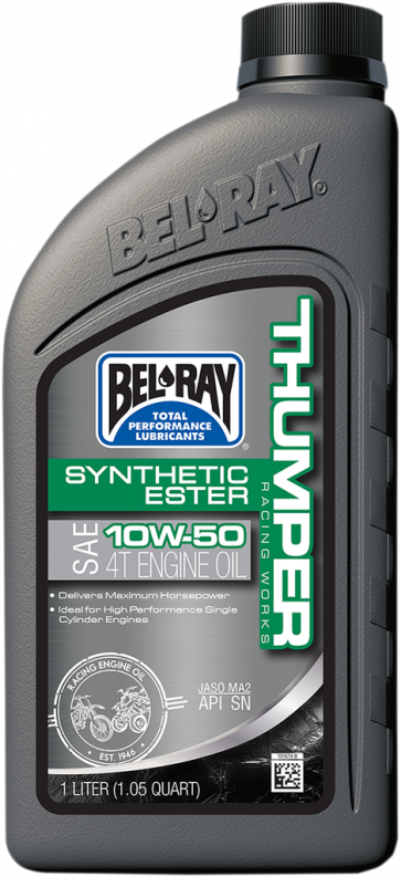 Bel-Ray Ester Thumper Vollsynthetisch 10W50 1 Liter