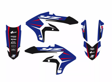 Blackbird Dekor mit Sitzbezug Yamaha YZF 450 2023- 