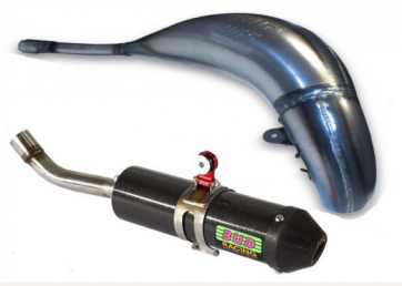 BUD/HGS Auspuffanlage KTM 125 SX 2023-  / Husqvarna TC 125 2023-