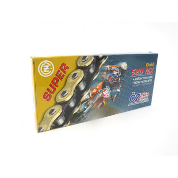CZ Kette 520MX 118 Glieder Gold