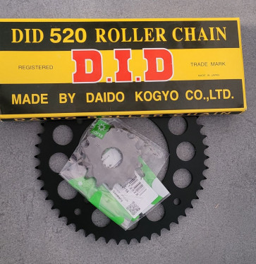 DID 428S 428NZ Kettenkit Schwarz KTM SX 85 / Husqvarna TC 85 / GasGas MC 85