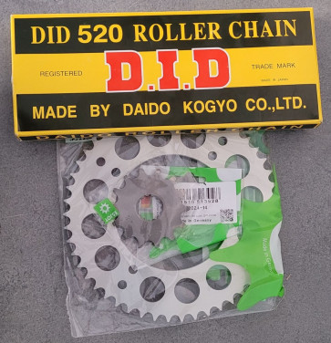 DID 428S 428NZ Kettenkit Silber KTM SX 85 / Husqvarna TC 85 / GasGas MC 85