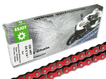 Esjot MX Kette HRT Rot 520 118 Glieder