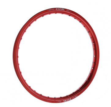 EXCEL Motorrad Felgenring 18"x2,15 36 Loch Universal Rot 