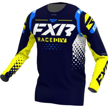 FXR Revo MX Jersey Midnight/White/Yellow M / XXL / 4XL / 3XL