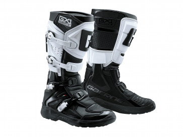 Gaerne GX-1 EVO Motocross / Enduro Stiefel Schwarz Weiß
