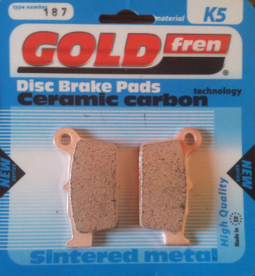 Goldfren Racing K5 Bremsbeläge 185 hinten KTM SX 65/85 
