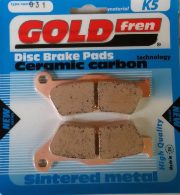 Goldfren Racing K5 Bremsbeläge 041 vorne Yamaha YZ 125/ 250 1998-2007