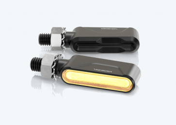 Highsider Esagano-RS LED Blinker Schwarz