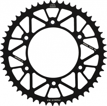 JT Aluminium Kettenrad 45-53Z Schwarz Honda CR, CRF 125, 250, 450, 500