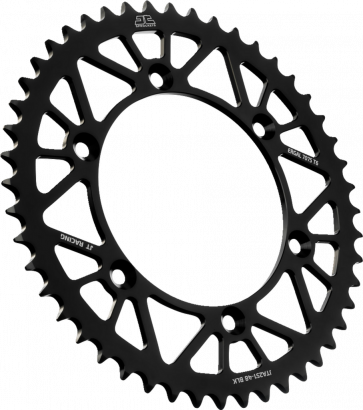 JT Aluminium Kettenrad Schwarz Yamaha YZ 125, 250 YZF 250, 400, 426, 450 1998-