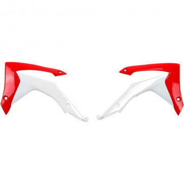 Kühlerspoiler Rot/Weiß Honda CRF 250 2014-2016 / CRF 450 2013-2016