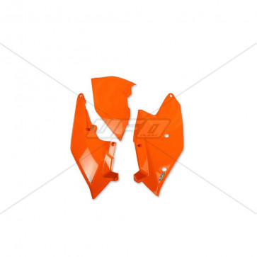 KTM Seitenteile mit Luftfilterkasten Abdeckung Orange SX, SXF 125, 250, 350, 450 2016-2018