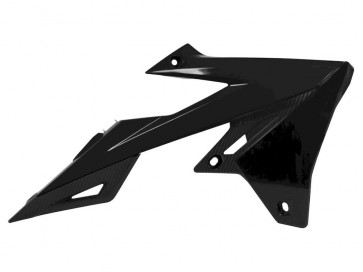 Kühlerspoiler Suzuki RMZ 250 2019- / RMZ 450 2018- Schwarz