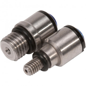 Mini Micro Gabelentlüfter Set M4 Silber KTM, Husqvarna WP AER