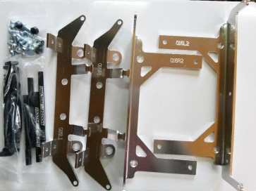 Aluminium Kühlerschützer Honda CRF 250X 2004-2016
