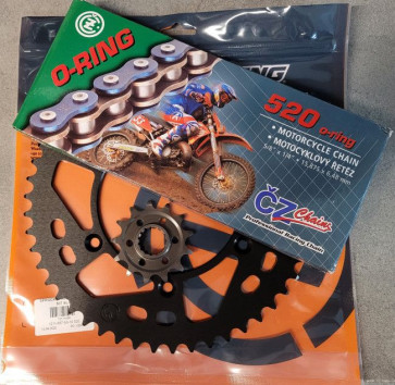 Moose Racing O-Ring Stahl Kettenkit GasGas MC, EC 125, 250, 350, 450 2021- 